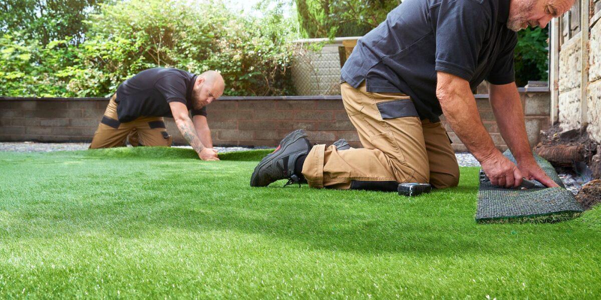 instalación césped artificial