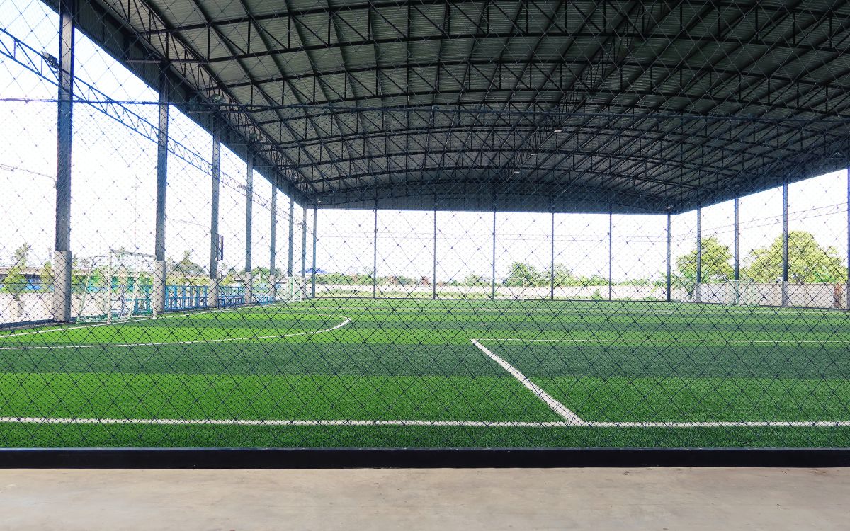 césped artificial en recintos deportivos